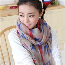 义乌围巾厂家直销韩国新款海星热卖巴厘纱围巾批发大量围巾现货