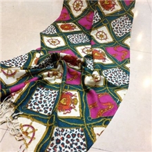 13冬季新款中厚围巾外贸原单马车格子流苏围巾披肩