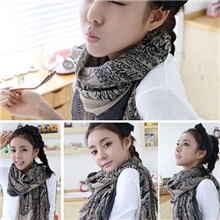 2013最新韩版百搭迷情小鹿纯棉围巾冬季保暖围巾女士围巾