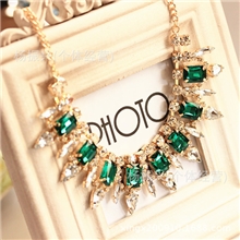 2013辣妈正传项链孙俪同款项链宝石挂件韩版时尚夸张短款锁骨链