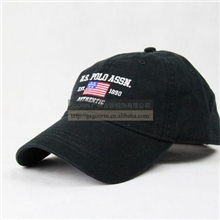 批发外贸原单1890刺绣美国国旗棒球帽子男女款Golf