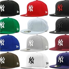 韩版新款NY平沿帽嘻哈街舞平沿BOY男女扬基队帽子批发