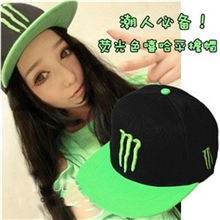 潮帽bboy荧光色鬼爪平檐帽嘻哈男女棒球帽hiphop街舞帽子