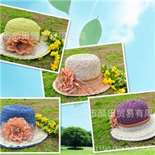 安安女式草帽淘宝热卖一件代发春季帽子