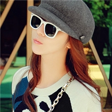 厂家直销菁菁秀新款羊毛呢毡帽羊毛帽南瓜帽子潮压舌帽批发