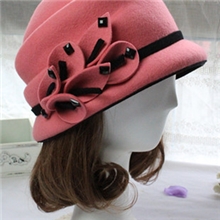 专柜品质贝雷帽女韩版潮时尚英伦小礼帽羊毛呢帽冬季帽子女批发