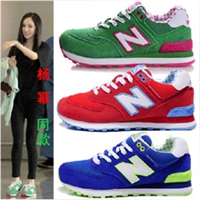 杨幂谢娜同款正品男女鞋复古跑鞋NB帆船休闲鞋复古女鞋
