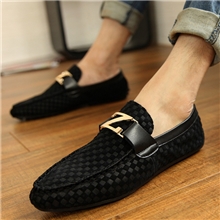 韩版低帮豆豆鞋反绒皮男鞋真皮鞋子810英伦风时尚休闲潮鞋