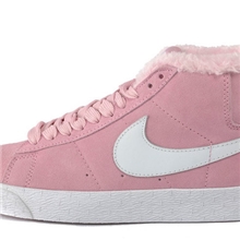 厂家直销批发耐克斯运动鞋毛毛高帮板鞋女式休闲鞋开拓者