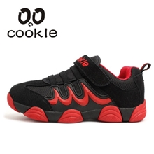 正品cookle秋冬新款2013福建真皮牛皮卡通儿童鞋批发韩版男女鞋