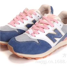 批发生产品牌女士跑鞋WR996复古鞋女鞋反毛皮跑步鞋韩国明星鞋