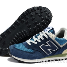 混批品牌运动鞋NB情侣鞋三原色男女复古跑步鞋海军蓝男鞋ML574VN