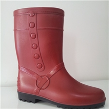 【厂家批发雨鞋】No.701展鹰女中筒棉雨鞋时尚雨鞋pvc雨鞋雨靴