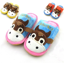 工厂直销慈溪冬季新款儿童棉拖鞋可爱卡通童鞋保暖家居棉鞋批发