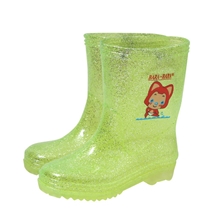 批发欧韩儿童闪亮雨鞋雨靴男女童水晶时尚雨鞋防滑水鞋鞋套