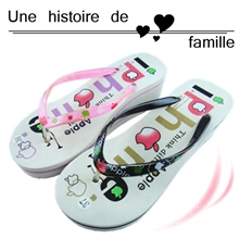 2013夏季经典时尚休闲甜美糖果色苹果松糕跟高跟人字拖凉拖