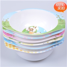 厂家直销婴儿用品婴儿双耳碗吃饭碗宝宝餐具儿童碗0-7岁