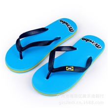 厂价直销泰国谢哦猴子男款糖果色天然橡胶夏橡胶平跟人字拖鞋凉拖