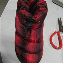 爆款羽绒服面料的拖鞋棉靴适合中纬度地区TPR底保暖棉靴厂家