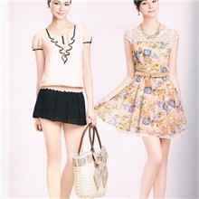 伊纳芙13夏杭州艾蕾品牌折扣女装库存尾货批发品牌精品女装不挑款