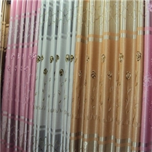 柯桥窗帘窗纱批发高档窗帘绒条绣花遮光布厂家直销窗帘布厂