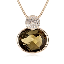 毛衣链长项链批发韩国欧美高档镀真金心属圆满精品毛衣链