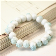 景德镇水晶之恋手工裂纹陶瓷首饰饰品手链清新森女百搭