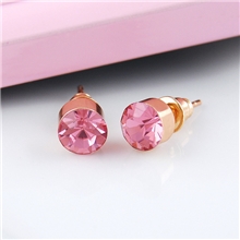 韩国个性时尚镶钻小耳钉满百包邮小额混批饰品义乌高档手工耳饰