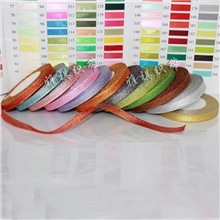 1cm彩葱带金丝带金色丝带礼品包装带，圣诞装饰带丝带批发