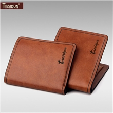 天猫品牌正品潮男士全头层牛皮夹短款休闲复古真皮钱包软批发