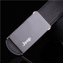 板扣百搭男士皮带平滑扣皮带男式腰带真皮板扣支持代发