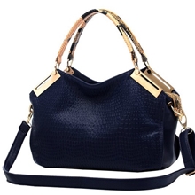 新款潮女包女士单肩包斜挎手提包韩版时尚鳄鱼纹秋季大包包