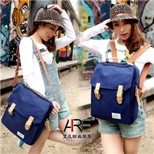 批发时尚多用帆布男女包包三用双肩包韩版潮学生背包一件代发