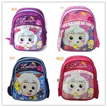 厂家直销2013喜洋洋新款儿童书包幼儿园书包厂家蕾丝花边米奇