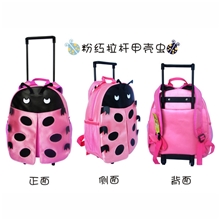 厂家生产直销小学生书包拉杆包，儿童热转印背包大优惠
