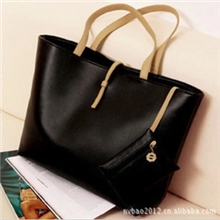 2013秋季新款女包欧美通勤皮带扣大包百搭手提单肩女包潮包