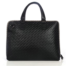 2013爆款牛皮手提包男P家商务休闲单肩公文包男款真皮包电脑包