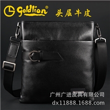 新款金利来男包真皮男包男士单肩包斜挎包潮包休闲小款正品头层