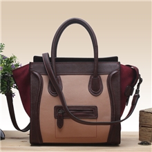 2013热卖真皮笑脸女包欧美时尚复古真皮女包广州包爆款批发