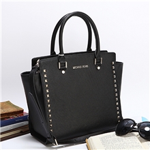 新款杀手包MKmichaelkors真皮女包手提斜跨单肩牛皮铆钉包