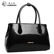 厂家直销老人头真皮潮女包欧美时尚单肩包鱼鳞手提包国母包75041