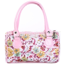 厂家直销2013秋季爆卖款2032小花女士手提包中年妇女手拎包现货
