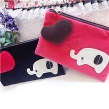 8062-迷你小象化妆包简约时尚/零钱包/收纳包