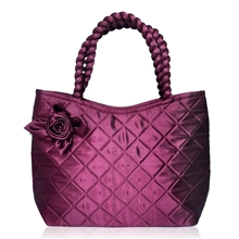 曼谷包加盟批发一件代发欧美潮流女士包包单肩手提纯色布包