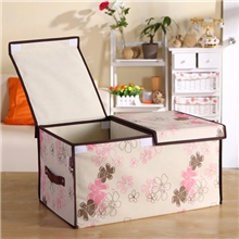 加厚双盖收纳箱韩国收纳有盖储物箱衣服整理箱情侣大号收纳盒