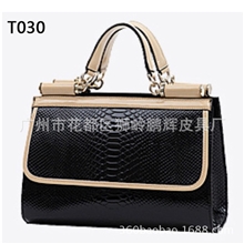 迪士尼品牌包批发蟒蛇纹时尚大气OL通勒潮职业女包女式手提包