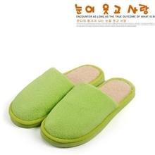 2013特价简约纯色珊瑚绒棉拖鞋居家拖鞋地板保暖毛绒拖鞋
