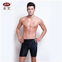 金宏温泉男式新款韩版温泉泳装男时尚平角男士温泉泳裤批发
