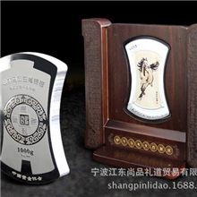 高端礼品徐悲鸿马年生肖纯银大银铤马年最值得拥有的礼品