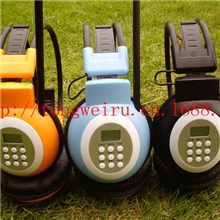 2013感恩回馈升级版英语听力耳机兼容校园台和调频广播+立体声